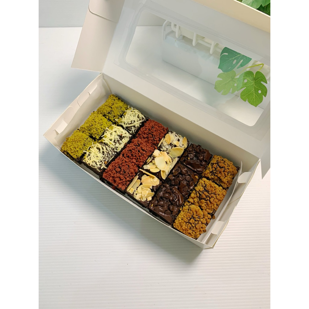 

Fudgy Brownies Mix Topping