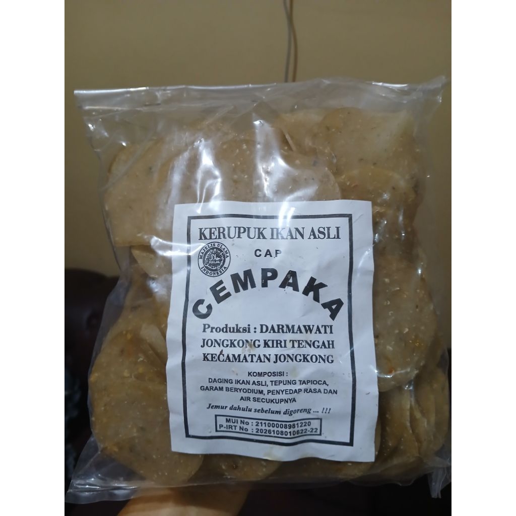 

Kerupuk ikan cempaka