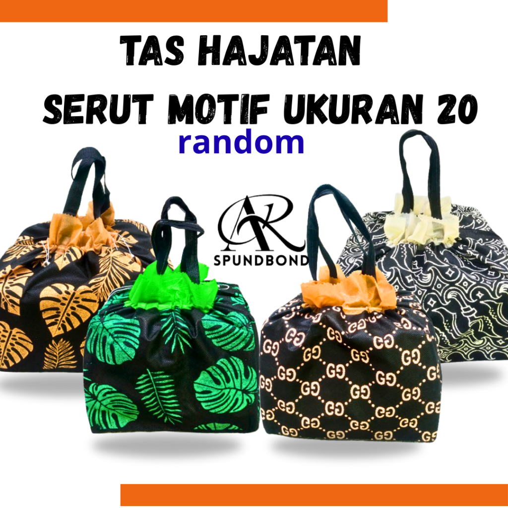 1Lusin Tas Serut 20X20 | Tas Hajatan Serut | Tas Goodiebag |Tas Hajatan Murah