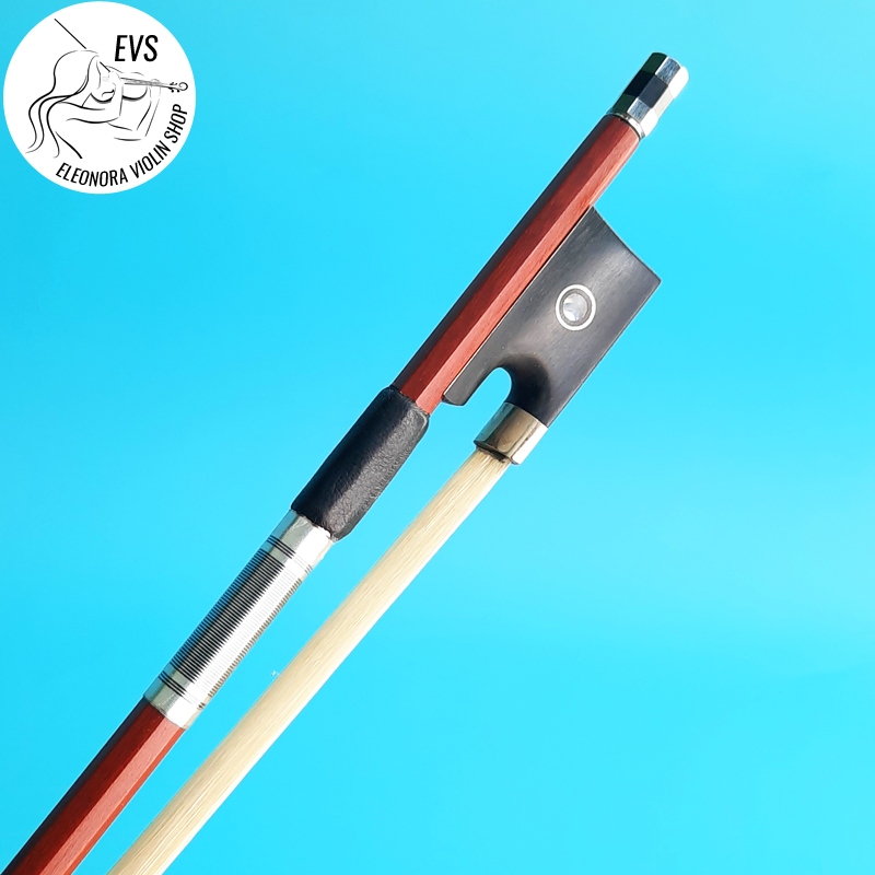 Bow Octagonal Violin - Brazilwood - New Model - Biola/Violin - Rambut Ekor Kuda - 4/4, 3/4, 1/2