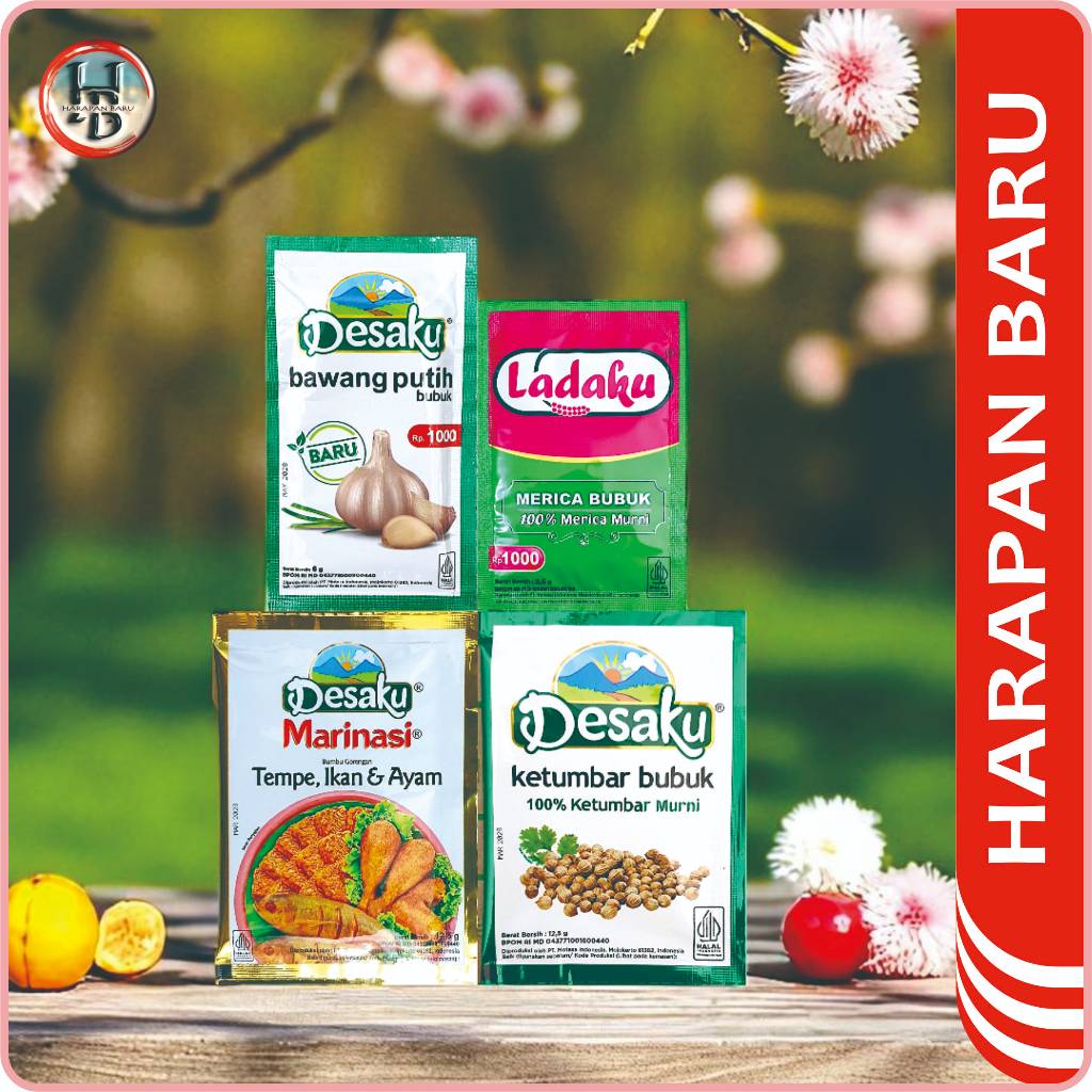 

Ladaku Merica Bubuk / Desaku Ketumbar Bubuk / Bawang Putih Bubuk / Desaku Marinasi
