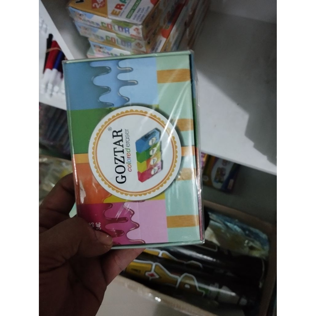 

(1pack 4 pilihan) penghapus pensil/Penghapus Karet Bebas Debu Kecil - Putih 1pack