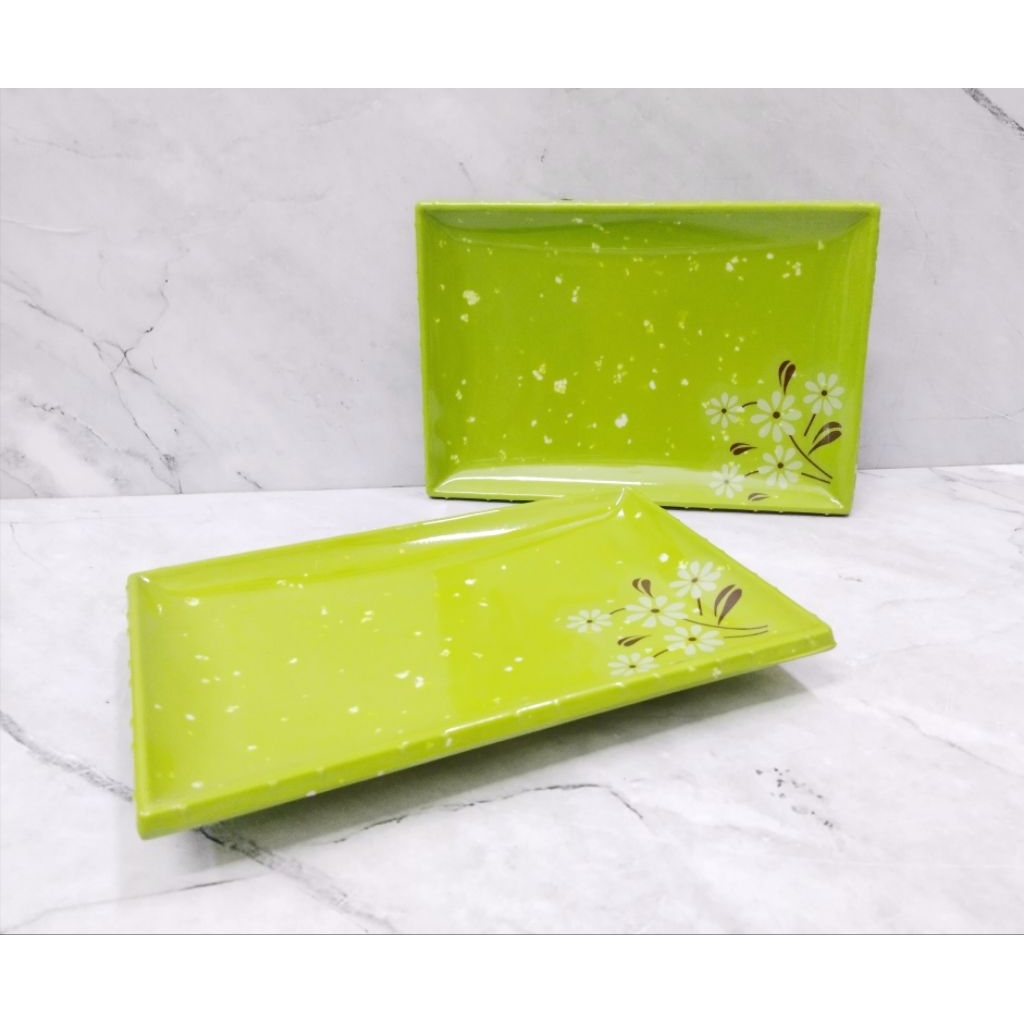 PIRING MELAMIN PETAK SINGA SINGI PU-908 / PIRING KUE - SINGA SINGI