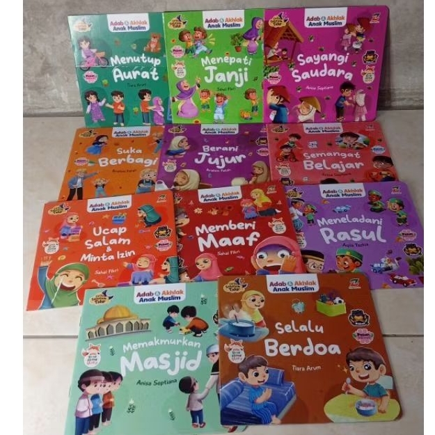 (PRELOVED BUKU ANAK) Seri adab anak muslim