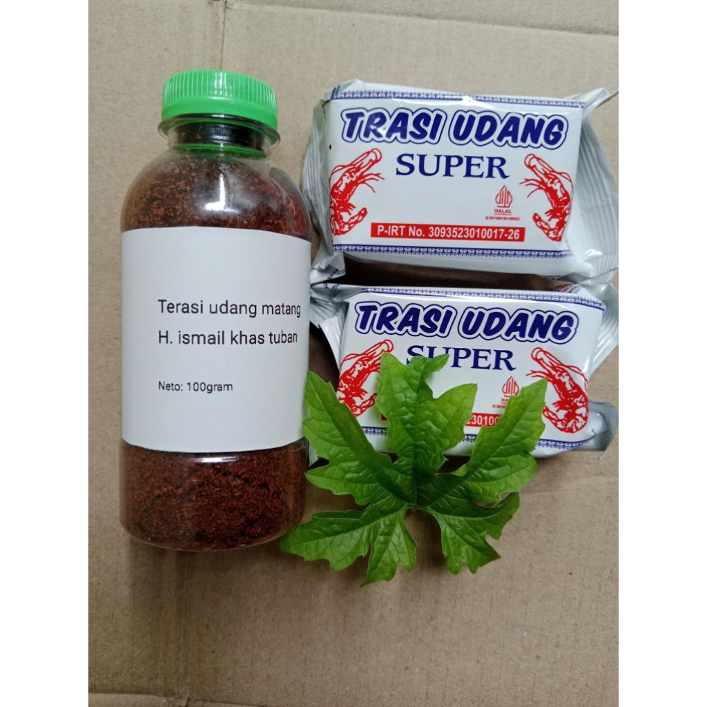 

Terasi udang super H. ismail matang sangrai 100gram