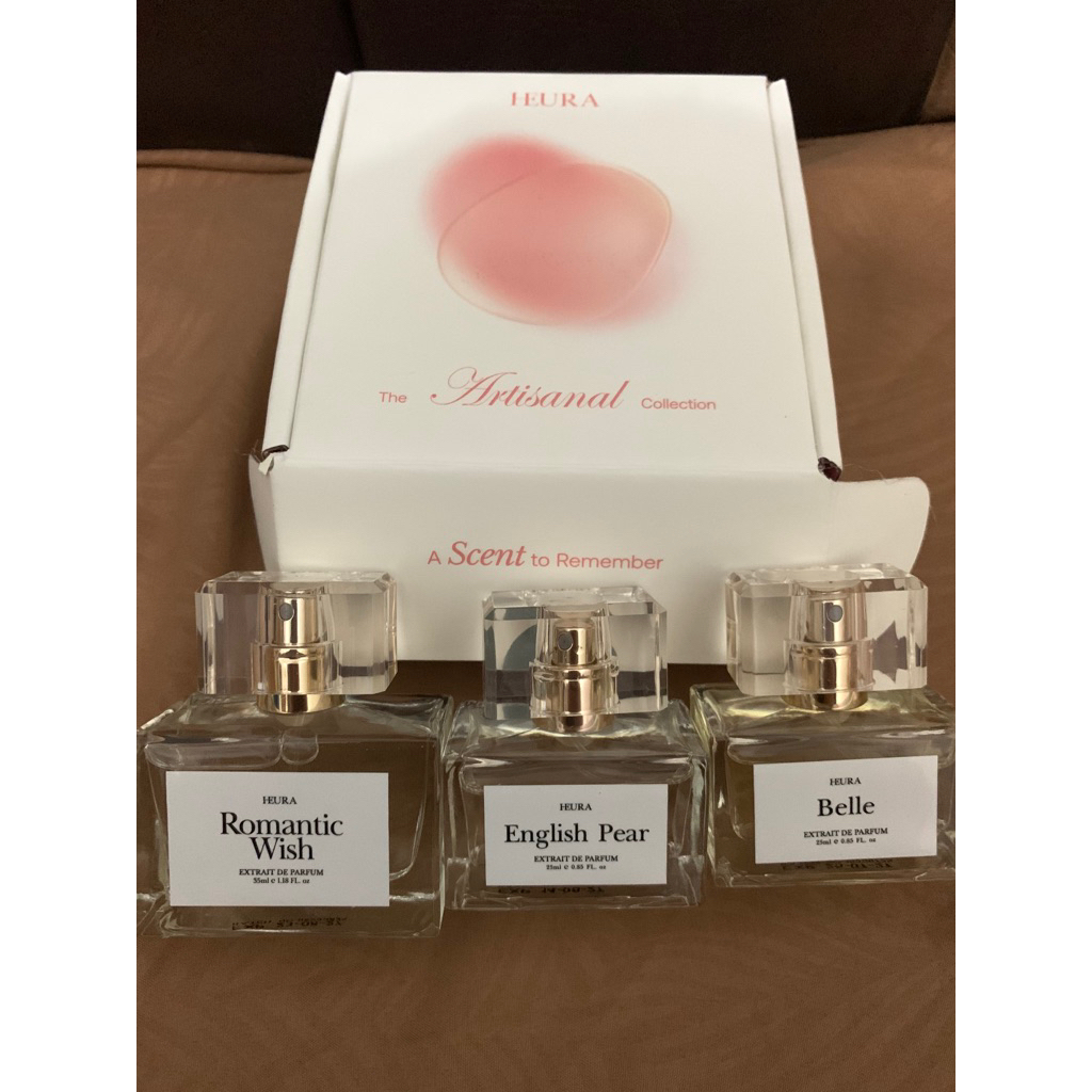 Heura Parfum 25 mL English Pear / Romantic Wish / Belle