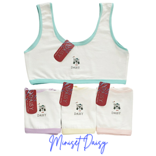 Miniset anak perempuan Mini set anak cewek polos bra anak sd smp miniset remaja putri