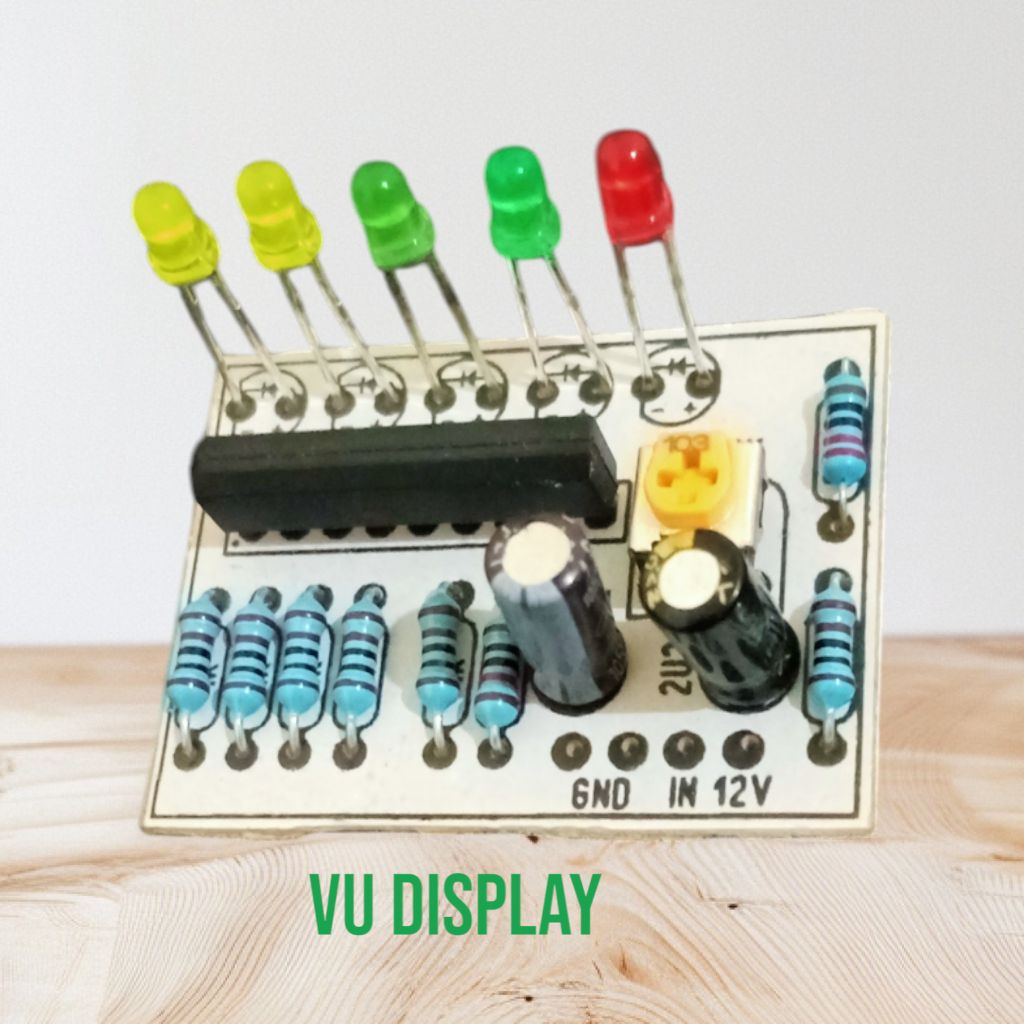 kit led VU display 5 LED untuk anlizer perangkat audio