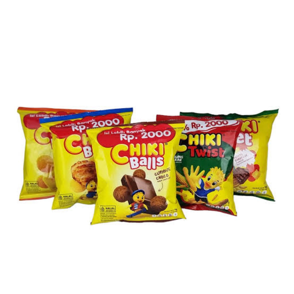 

Snack indofood Chiki balls / Chiki twist isi 10 bks