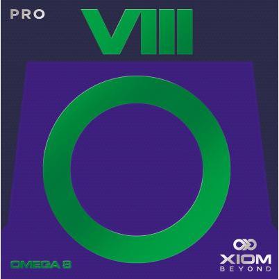 XIOM OMEGA VIII PRO Karet Rubber Bet Bat Pingpong Tenis Meja ORIGINAL, BARU dan SEGEL