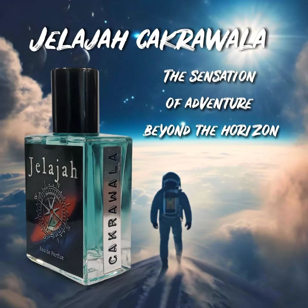 Parfum original JELAJAH CAKRAWALA 50ml
