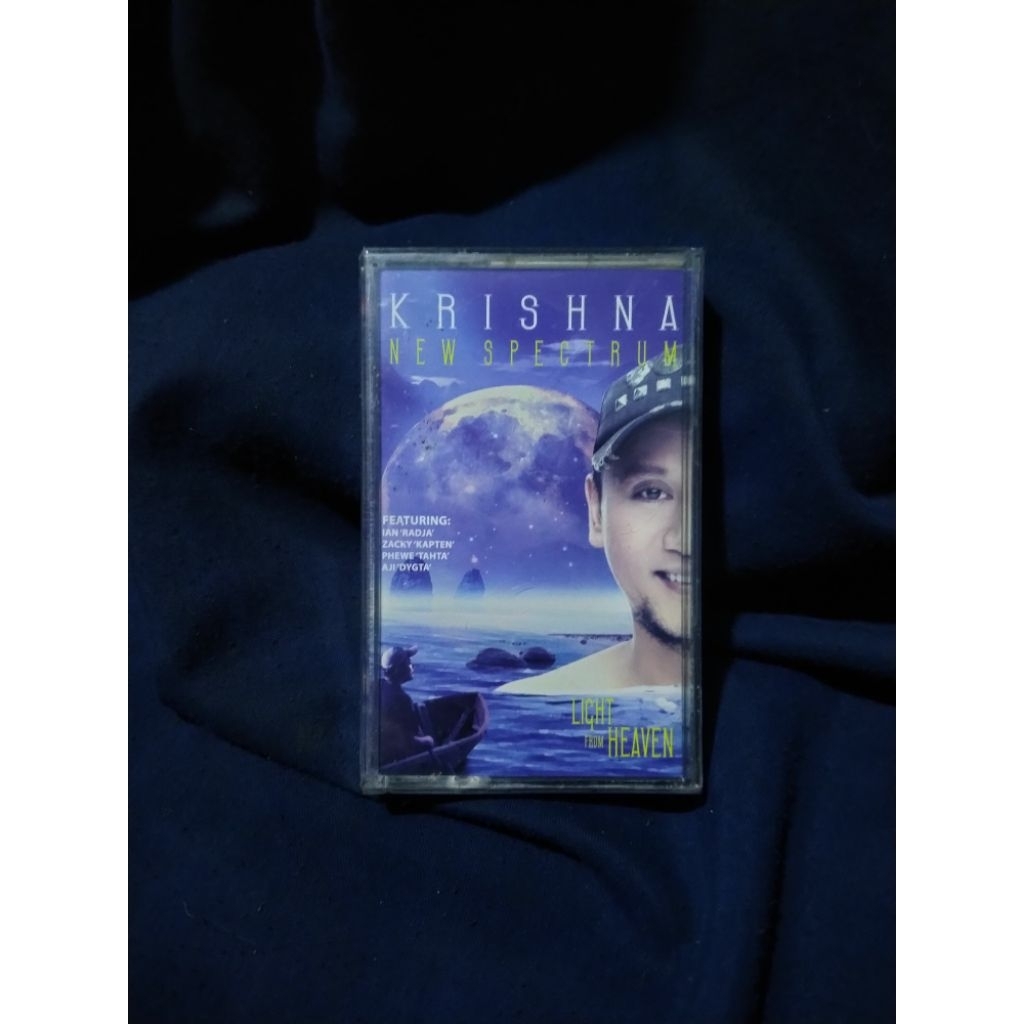 kaset ta SEGEL ORIGINAL Krishna New spectrum. light from heaven. feat Ian Kasela Radja, Zacky kapten