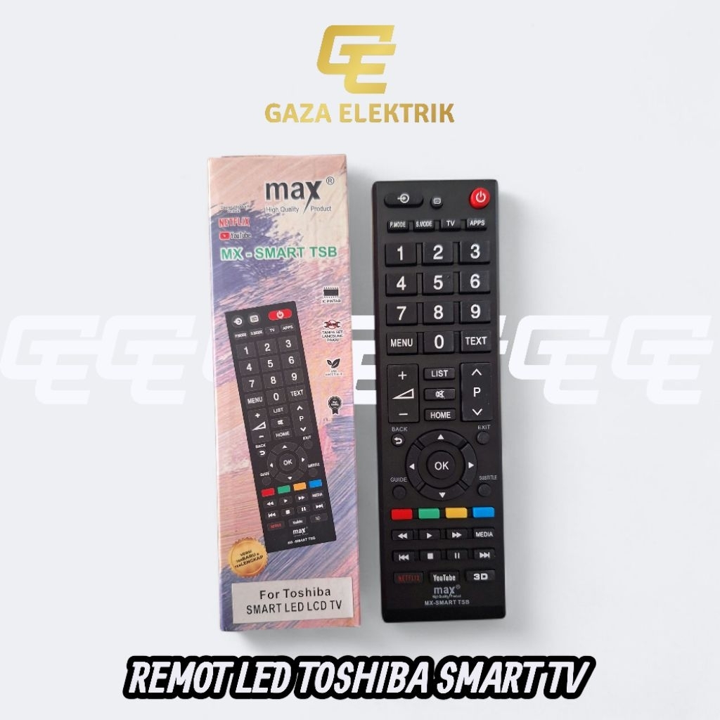 Remot led tv smart tv android Toshiba