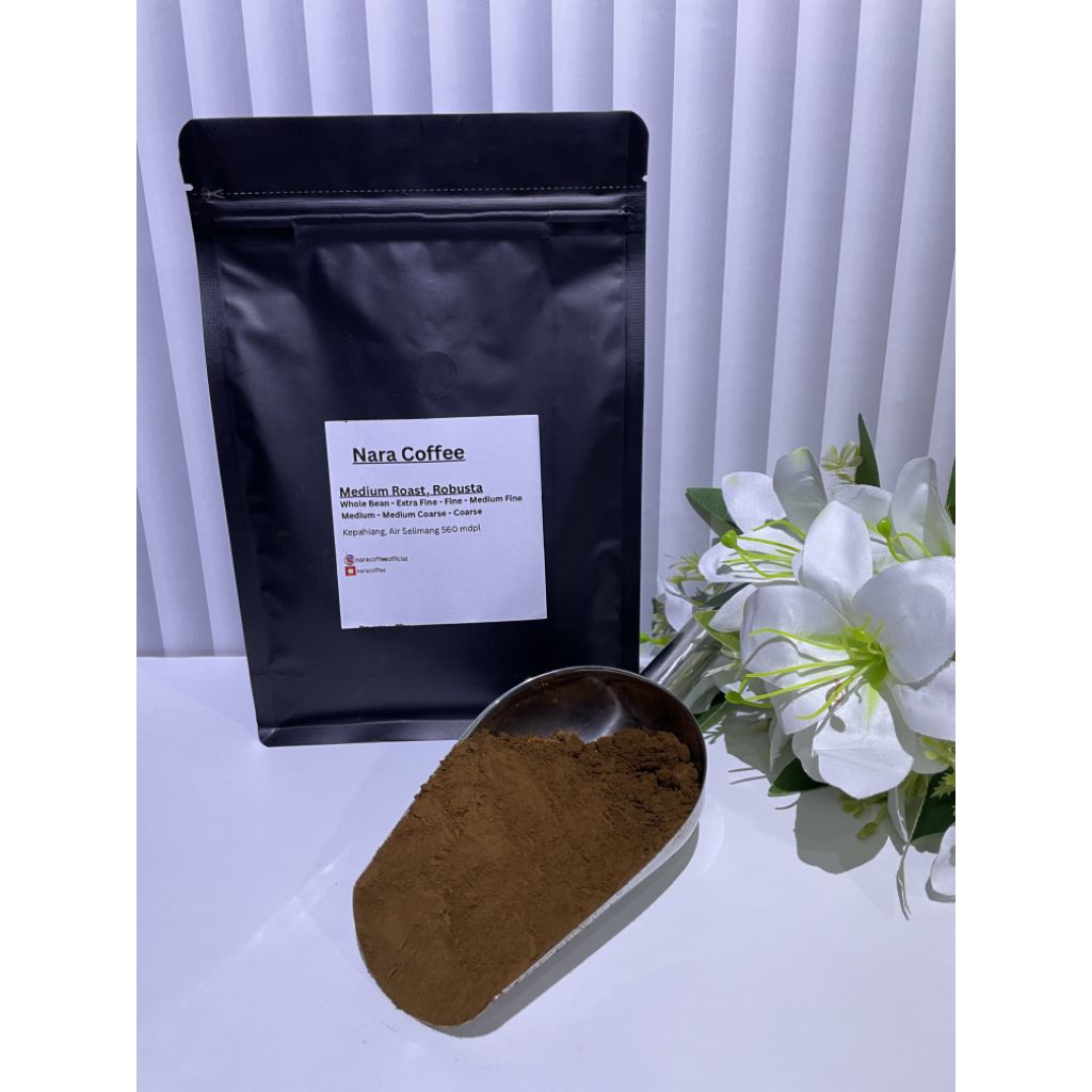 

Kopi Robusta Kepahiang - EXTRA FINE (bubuk sangat halus) 500 gram