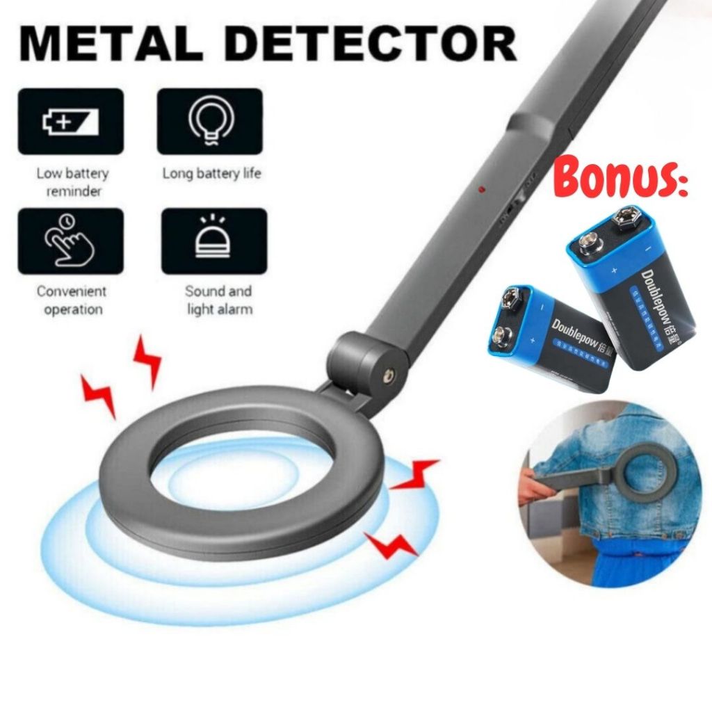 COD ANENG Alat Pendeteksi Emas Logam Bawah Tanah Metal Detektor Anti Air Stud Finder DM3004A