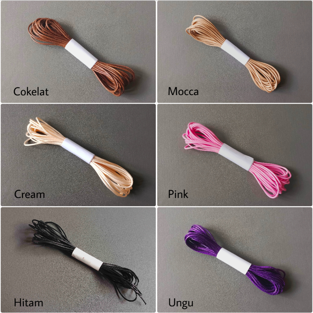 Tali Korea Meteran - Tali Gelang Korea Permeter - Bahan Tali Gelang Korea Waterproof