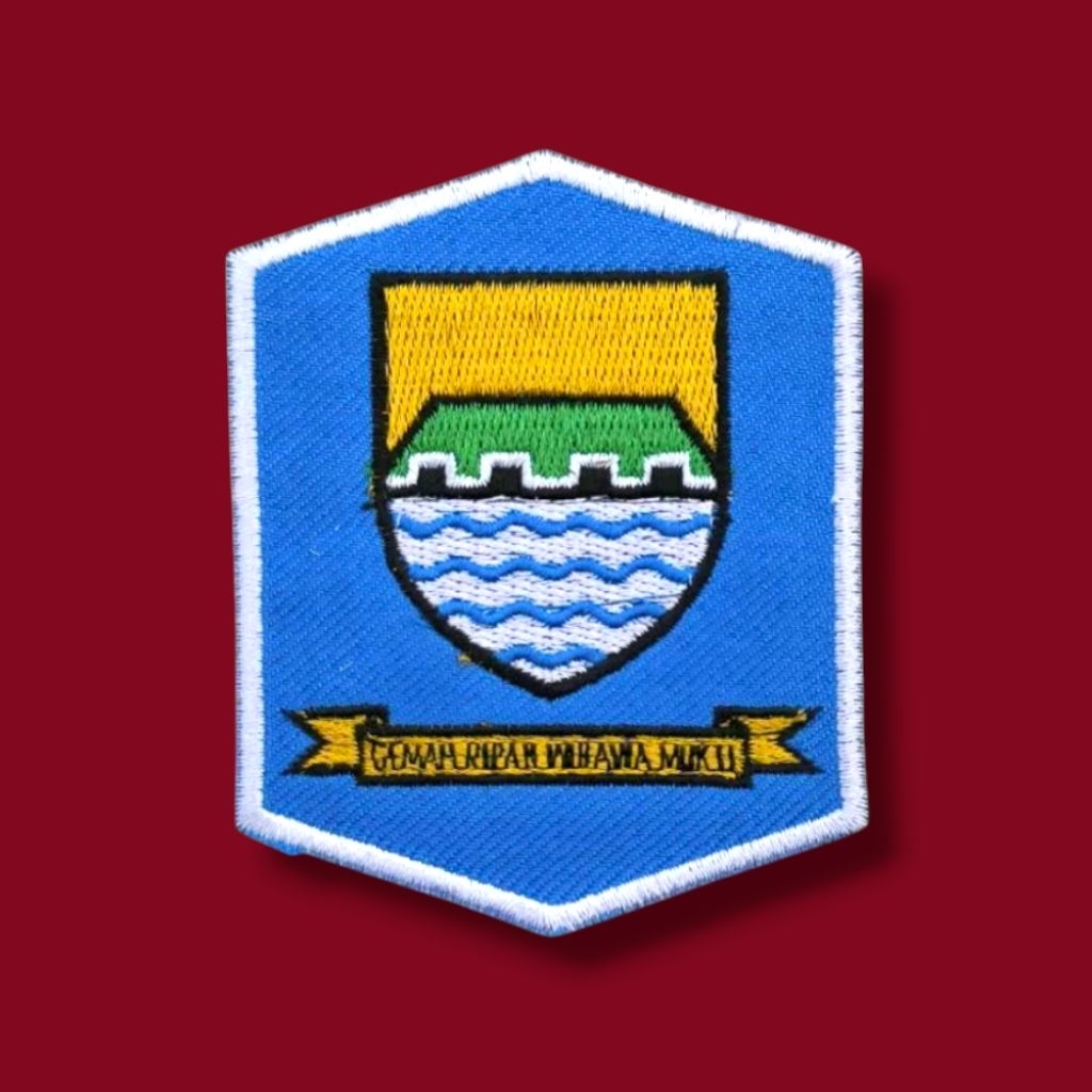 BORDIR LOGO ATRIBUT ASN PNS KORPRI LOKASI KOTA BANDUNG