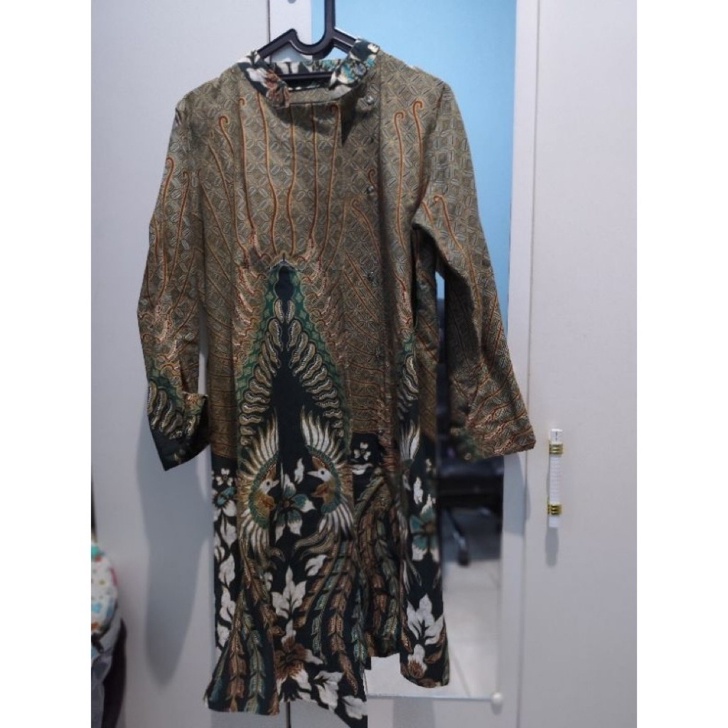 [Preloved] Batik Hijau Tosca