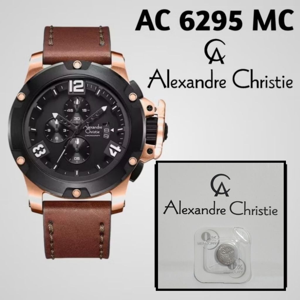 Baterai Jam Tangan  Alexandre Christie Type AC 6295 MC