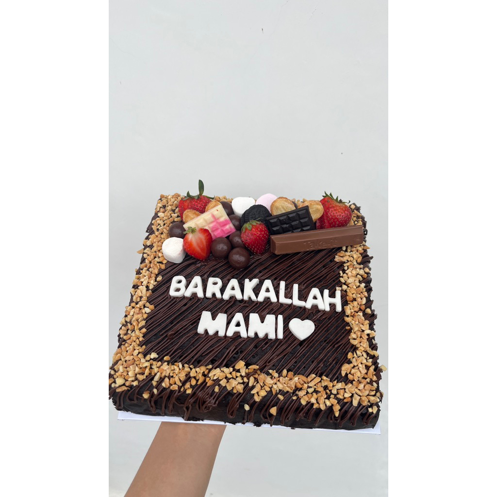 

brownies birthday 20x20cm