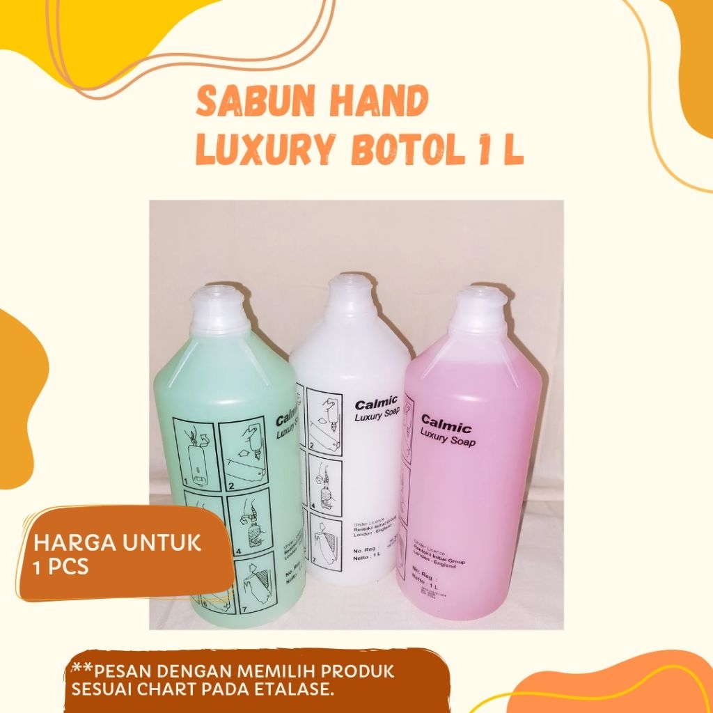 Sabun Luxury Hand Body Soap| Calmcik Sabun Hotel Bioskop Wangi