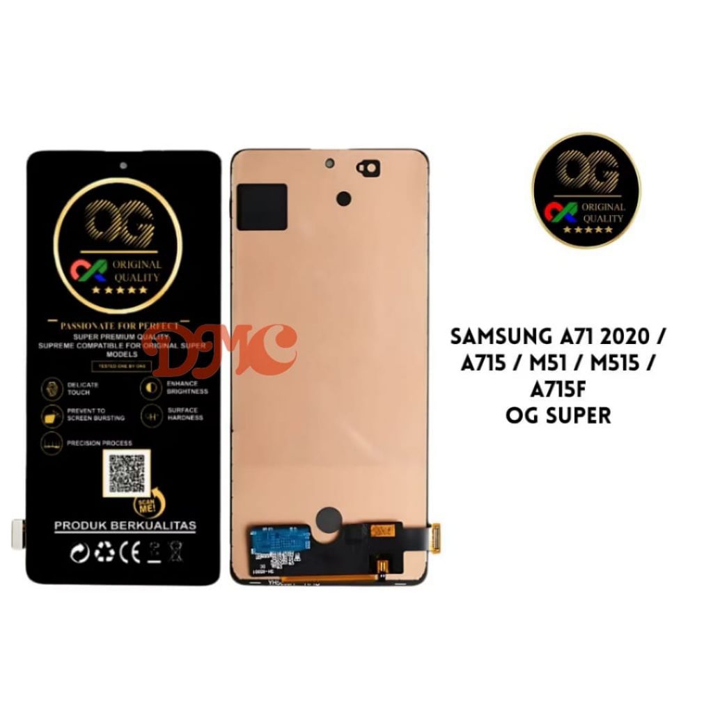 LCD SAMSUNG A71 2020/A715/M51/M515/A715F LCD TOUCHSCREEN ORIGINAL