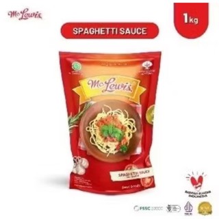 

MC LEWIS SPAGHETTI BOLOGNESE KEMASAN 310GR & 1 KG