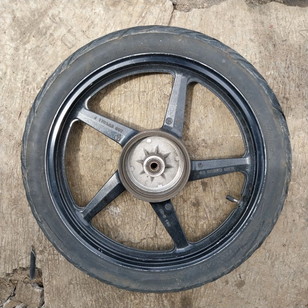 velg standar racing velk belakang 17X1.85 original Yamaha 3C1 Vixion old