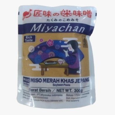 

[oddsolshop] pekanbaru/Miyachan Miso Merah Khas Jepang 300 gr / Soybean Paste