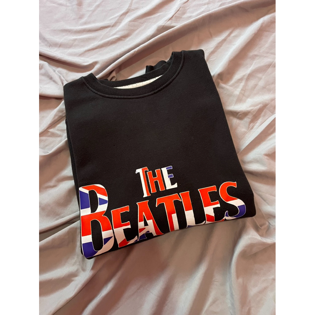 CREWNACK THE BEATLES PRELOVED HOODIE CN MURAH