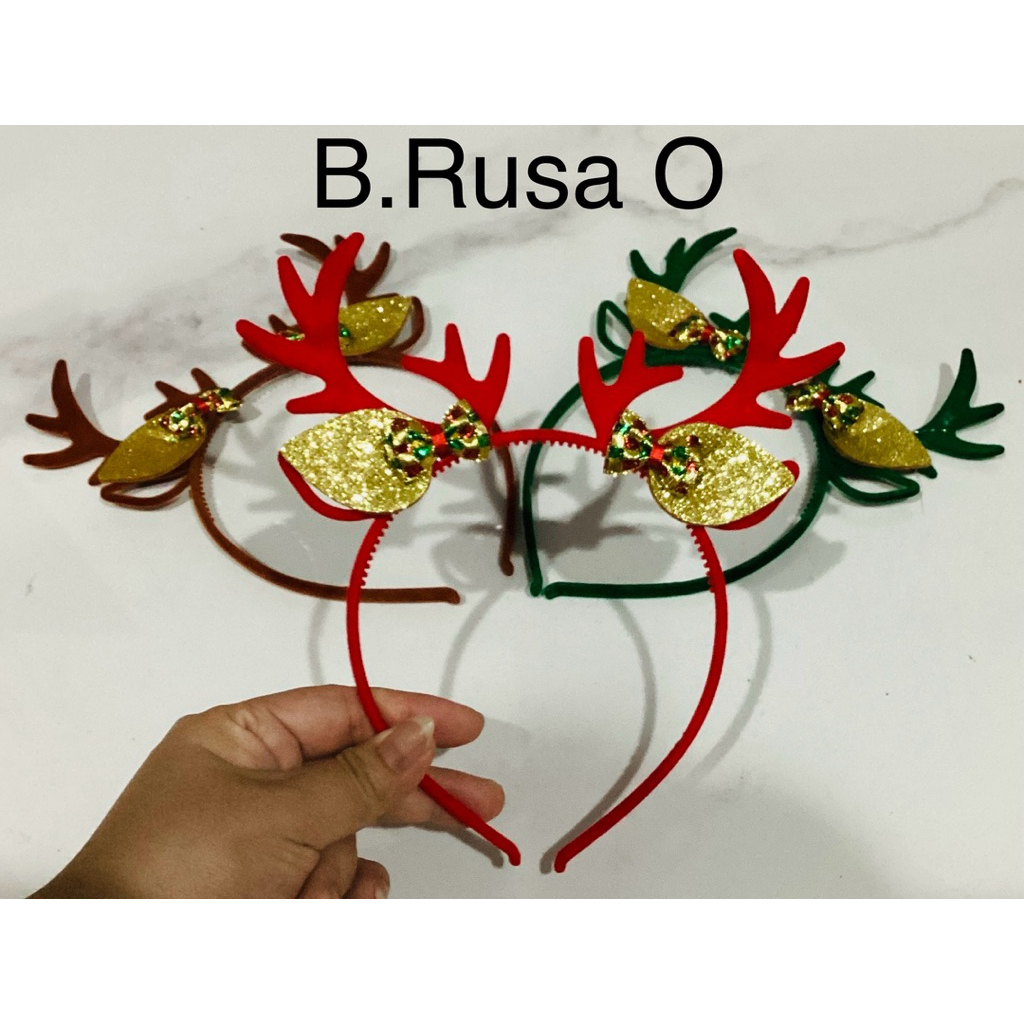 TERBARU bando topi nyala & bando chrismas, topi Natal & bando Natal rusa & bando Natal santa