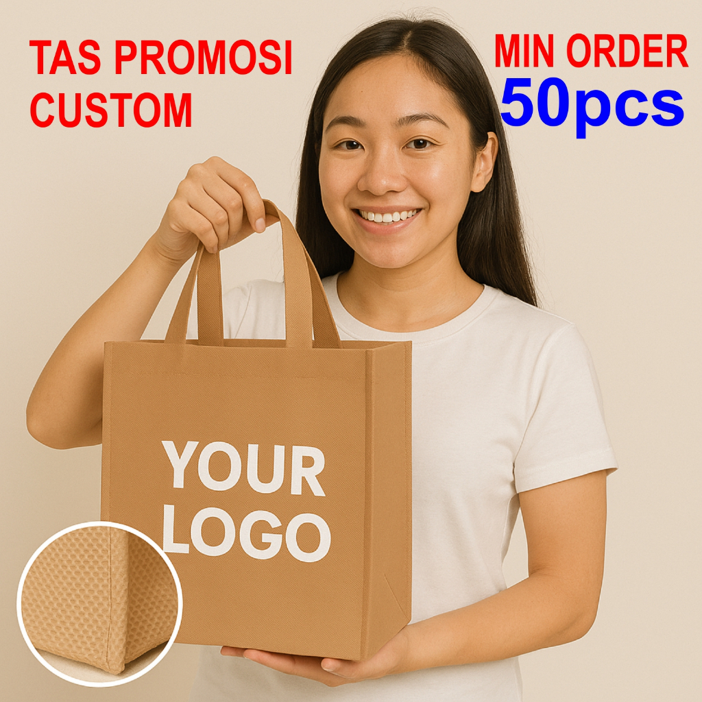 

TAS SOUVENIR PROMOSI CUSTOM - SOLUSI PRAKTIS UNTUK BRANDING HAMPERS HADIAH TOTEBAG GOODIE BAG SABLON
