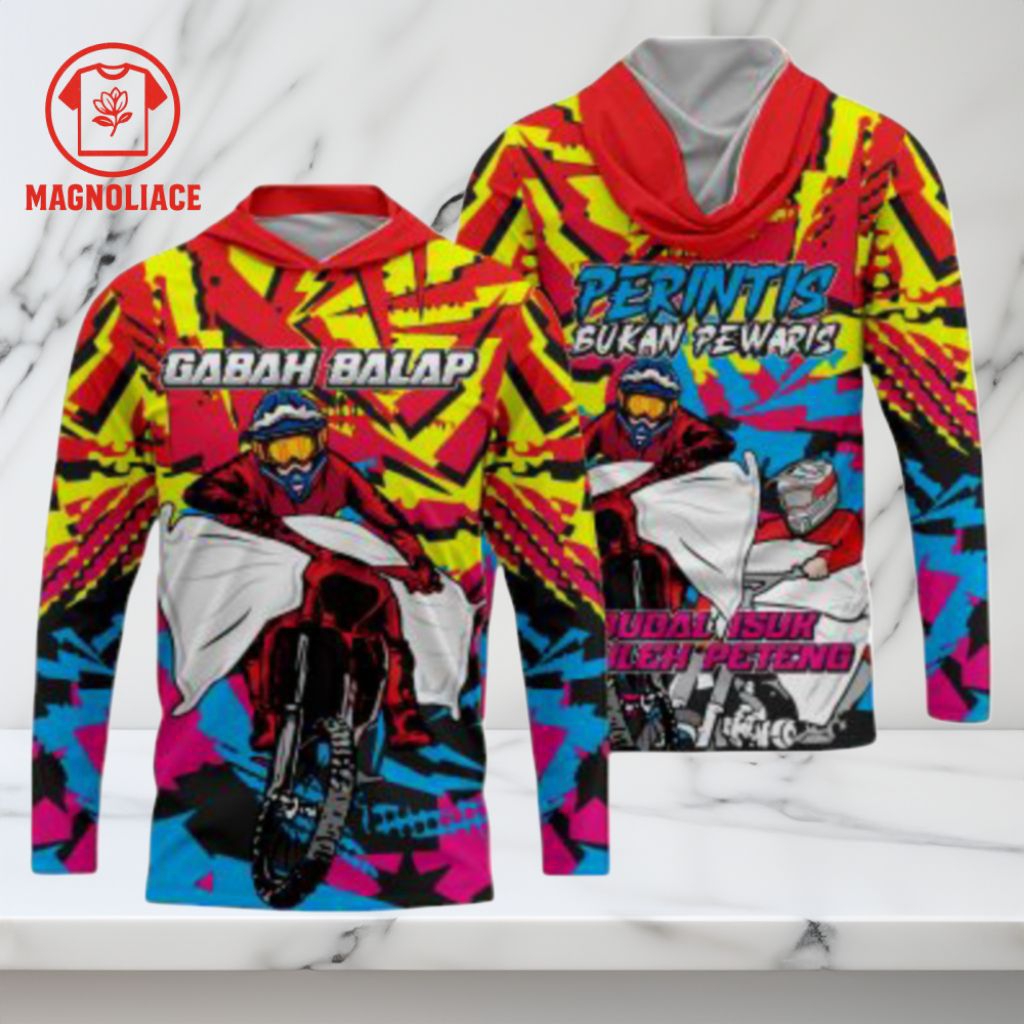 Jersey Ojek Gabah Rider Gabah Balap Baju Jersey Grasstrack Ojek Gabah Bahan Adem