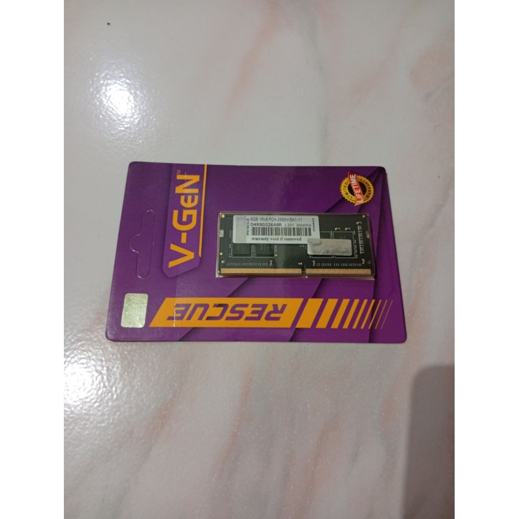 Sodimm Vgen Rescue Ddr4 8Gb Pc21300 2666Mhz Nego
