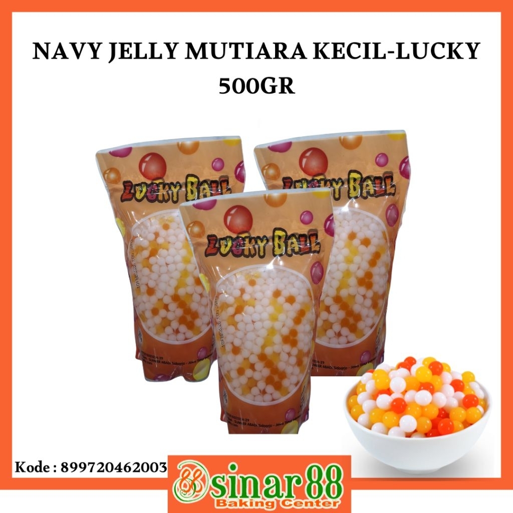 

NAVY JELLY MUTIARA KECIL-LUCKY 500GR