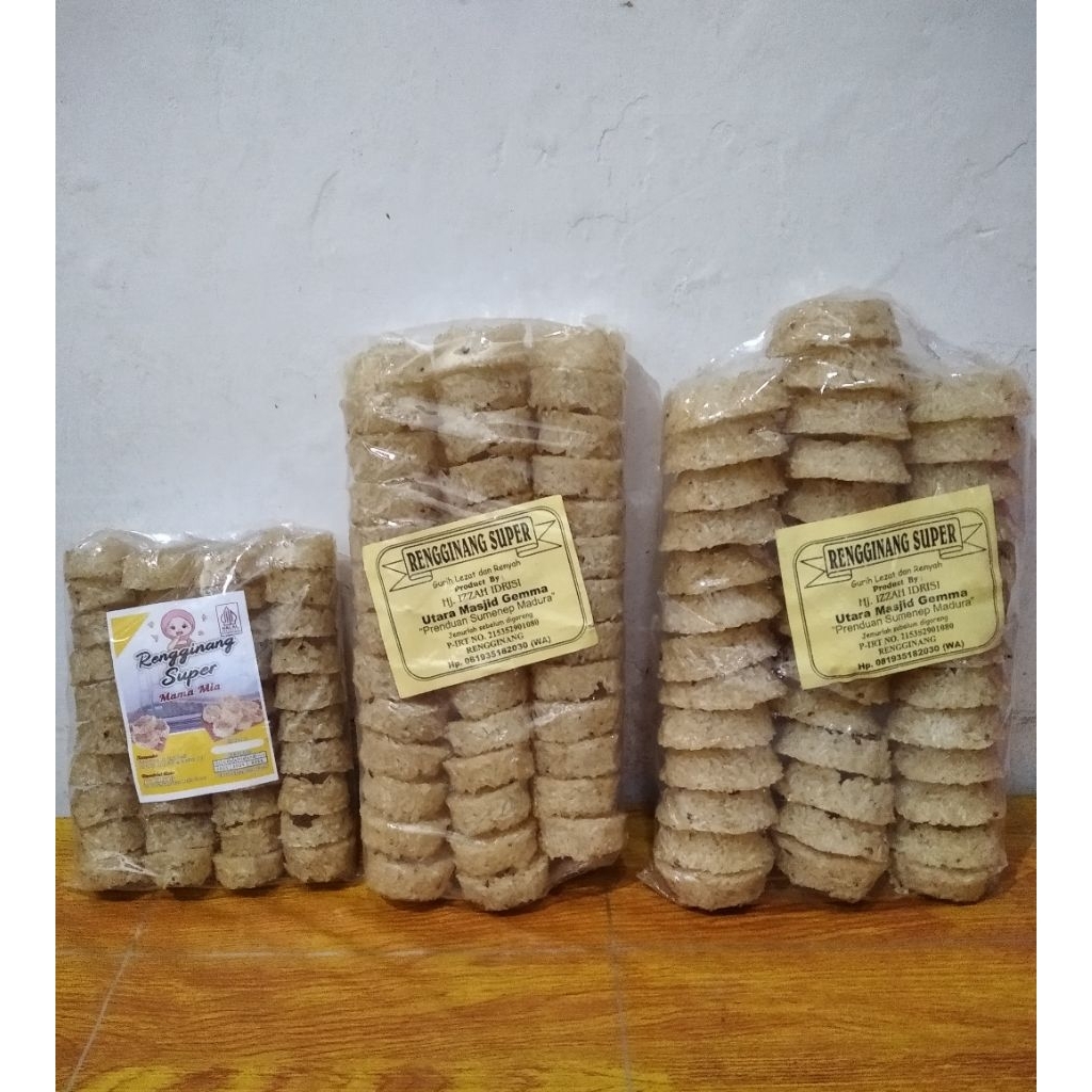 

Rengginang LORJUK MADURA mentah isi 40biji Ukuran Mini Sedang Besar