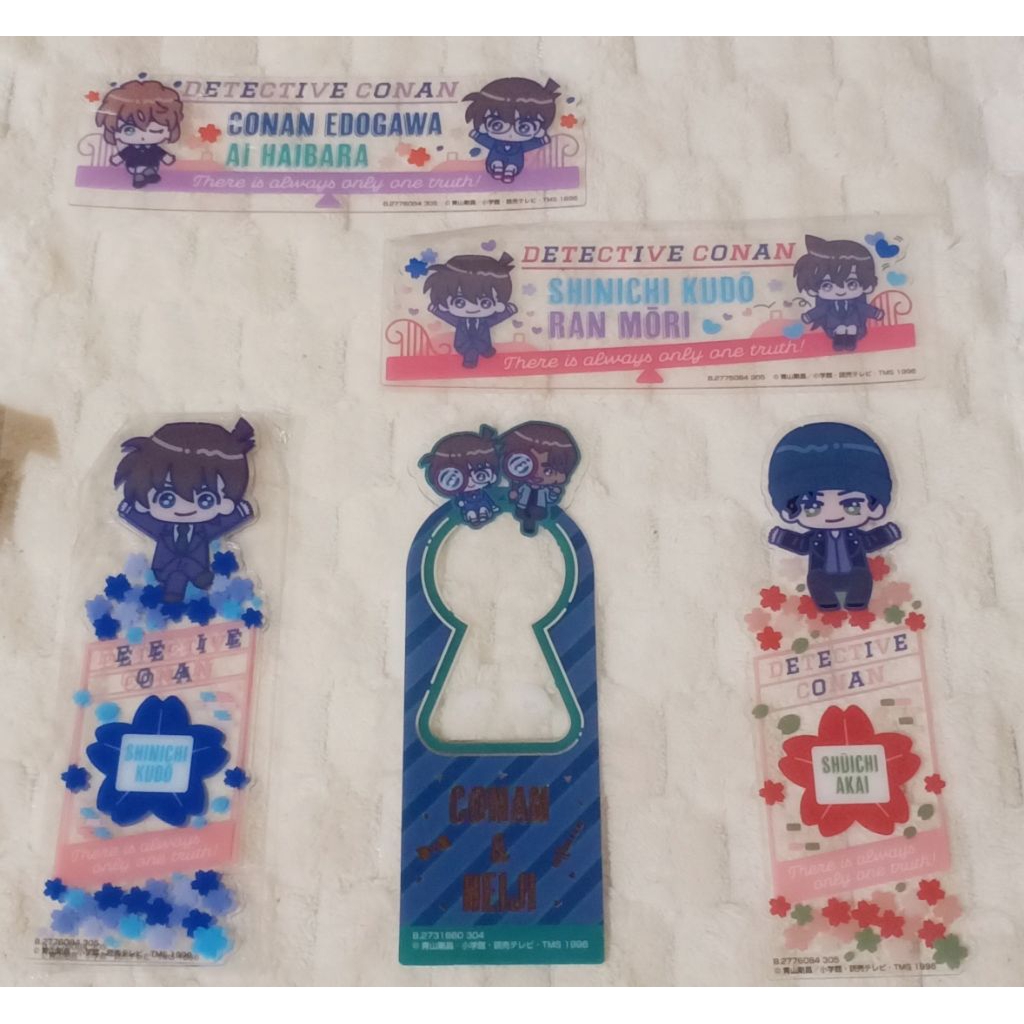 

Pembatas Buku Detektif Conan / Detective Conan Bookmarks