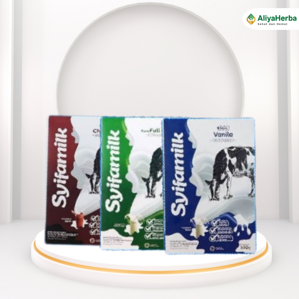 

Syifamilk Susu Penggemuk Badan & Susu Penurun Berat Badan Alami 550 Gram