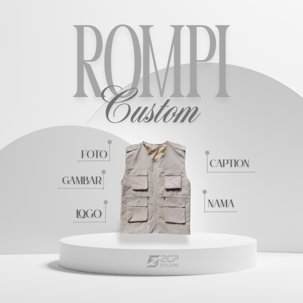 ROMPI TACTICAL CUSTOM SABLON I ROMPI LAPANGAN CUSTOM I ROMPI OUTDOOR