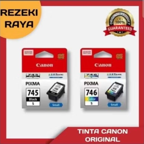 Tinta Canon 745S Black + 746S Color Original Cartridge PIXMA MG2570S TR4570S TR4670S