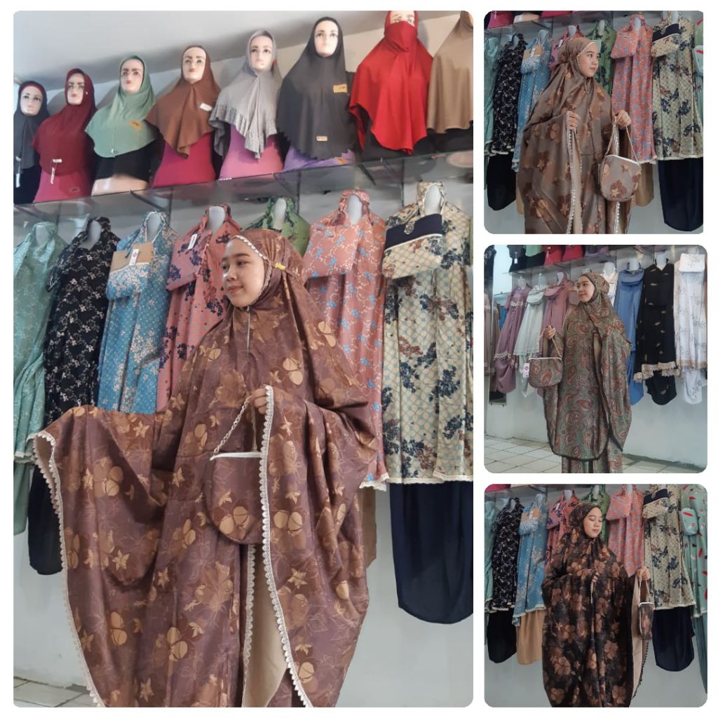 Mukena Renda Armani Silk Premium