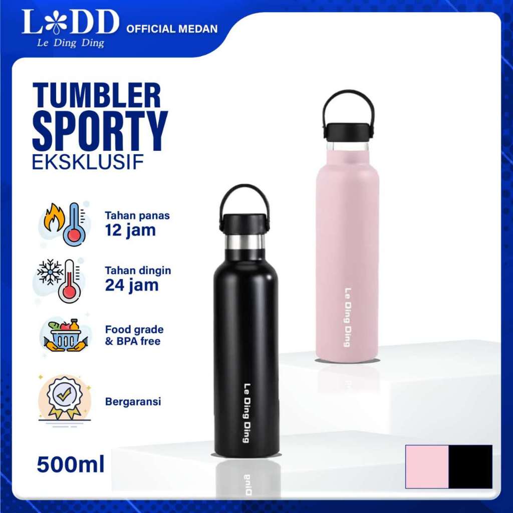 [Medan Ready Stock] LeDingDing-Tumblr Termos Tahan Panas & Dingin...
