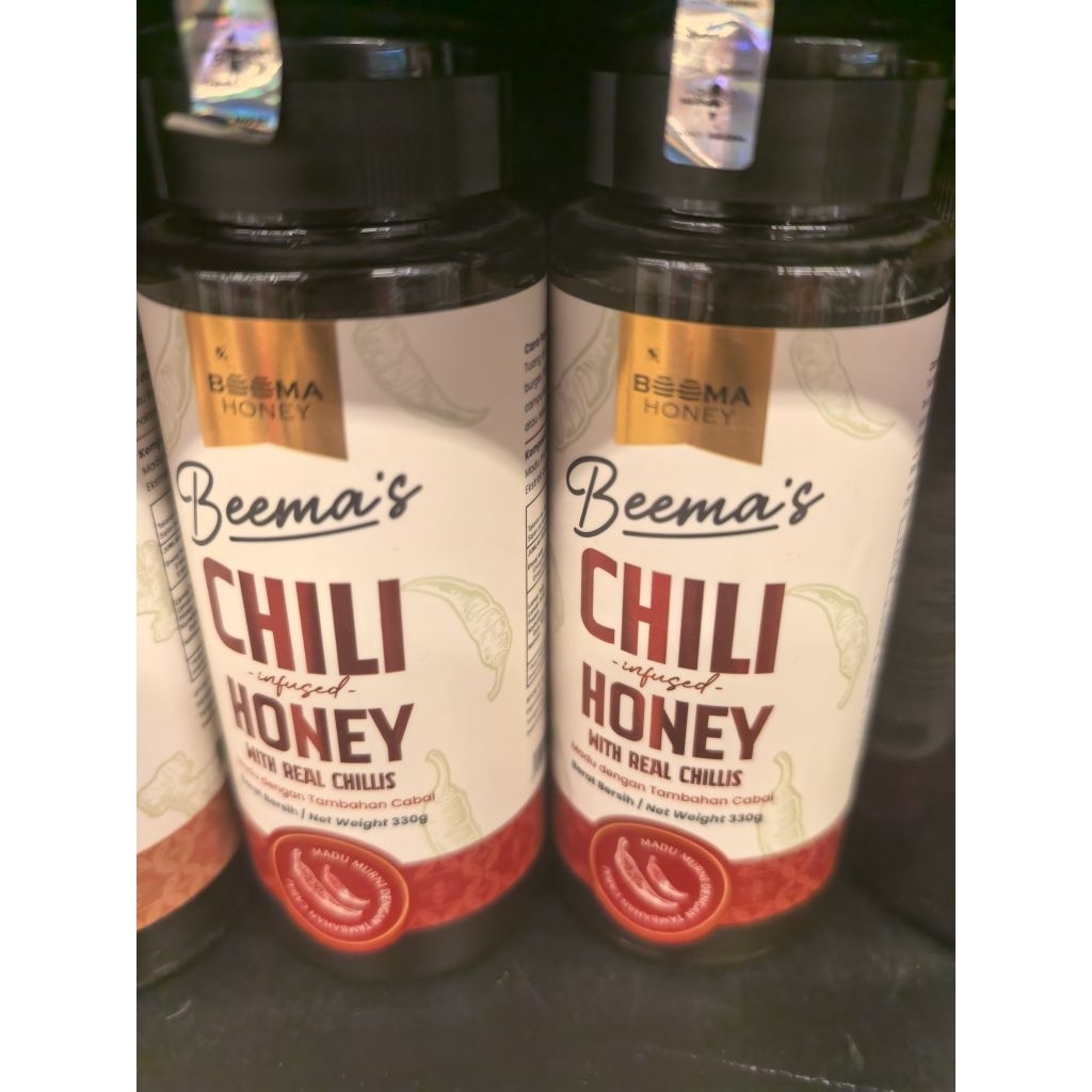 

BEEMA CHILI INFUSED HONEY 300GR. MADU CABAI. SAUS MADU
