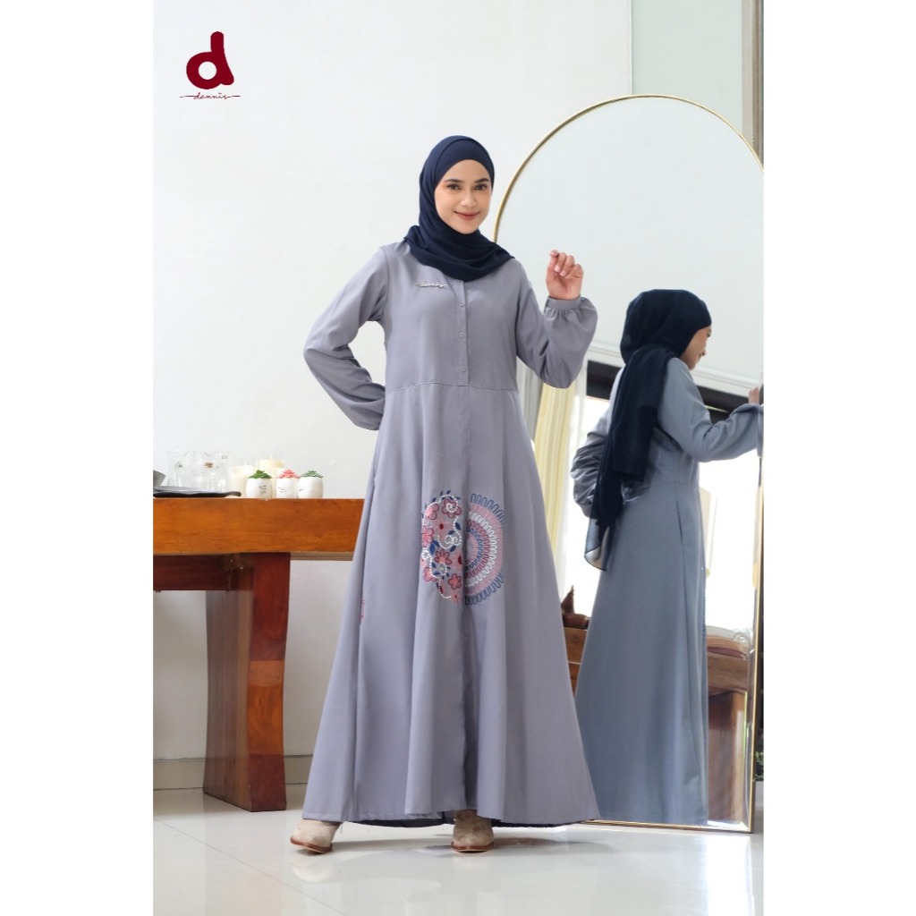 Abaya Dannis/Gamis Dannis/Abaya Muslim/Gamis Muslim/Abaya Dewasa/Gamis Dewasa
