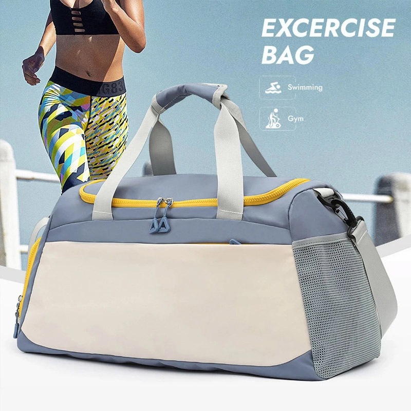 BESTPROMO Hanke Original Tas Gym Olahraga Sport Travel Slempang HandBag