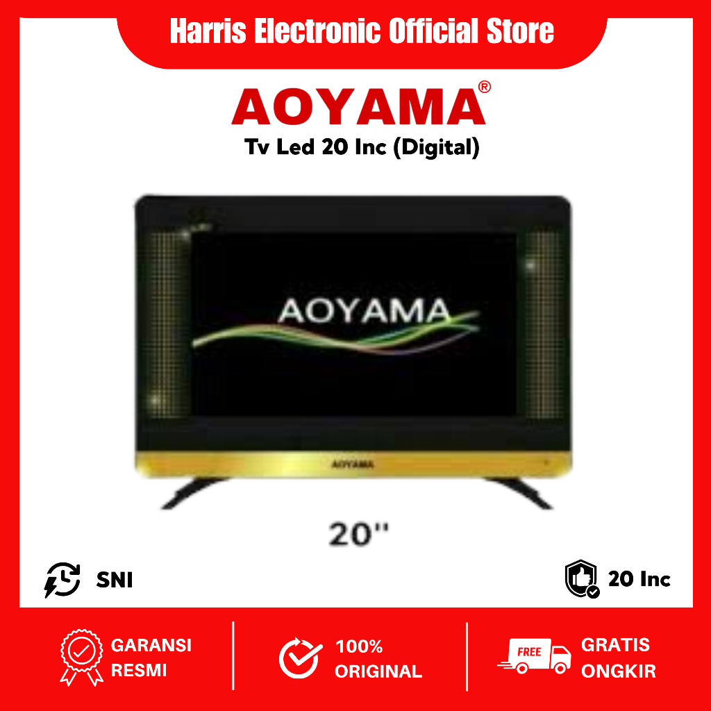 TV LED Aoyama 20inch Full HD Digital