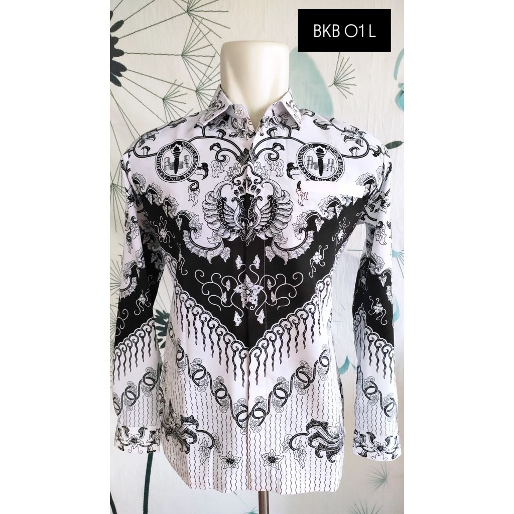Kemeja Batik PGRI Kusuma Bangsa