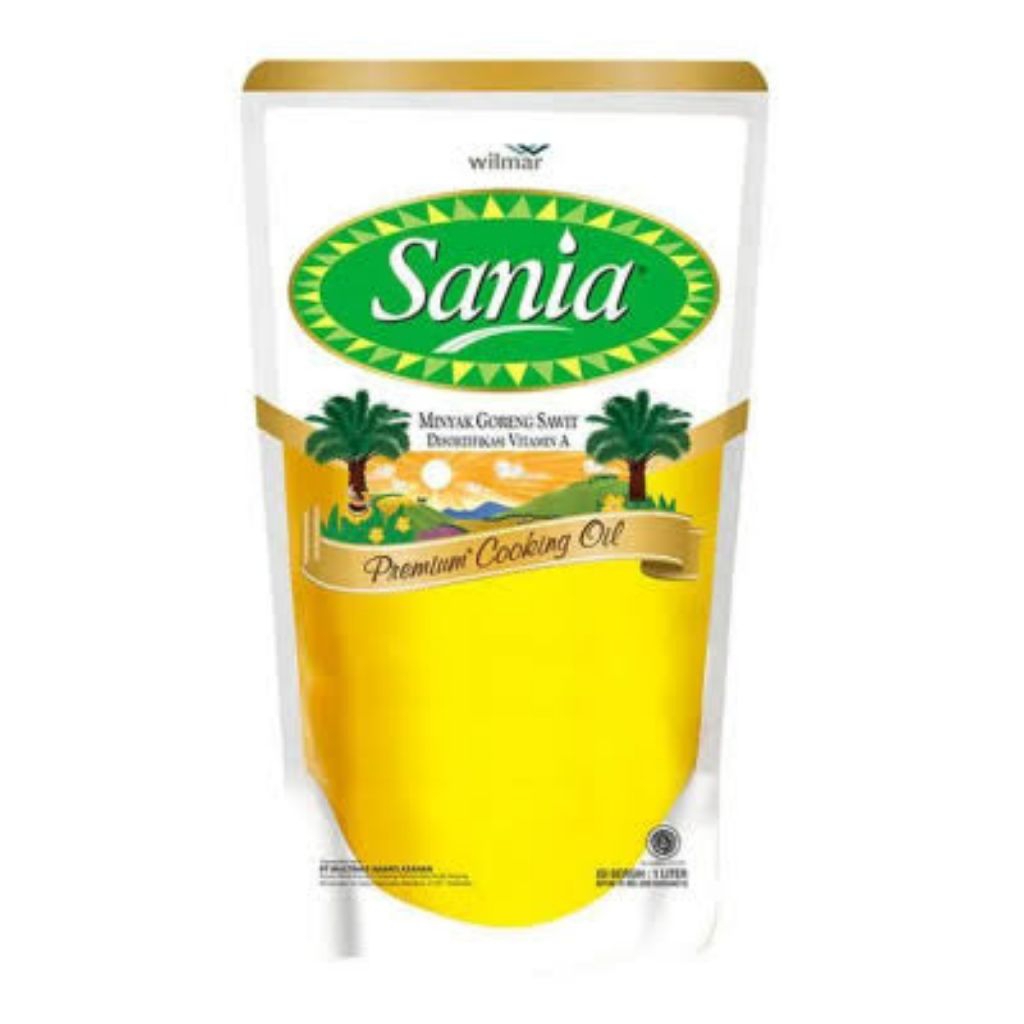 

Sania Minyak Goreng Pouch 1 Liter