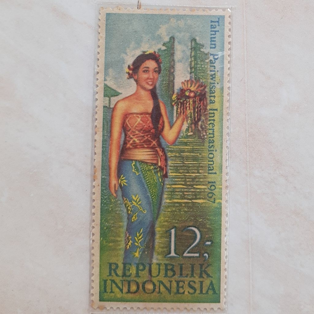 Perangko Indonesia Pariwisata Tahun 1967