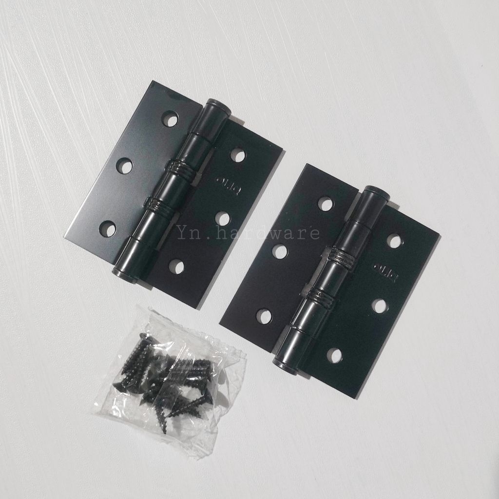 Engsel Hitam / Engsel Jendela 3inch Tebal / Pengunci Jendela